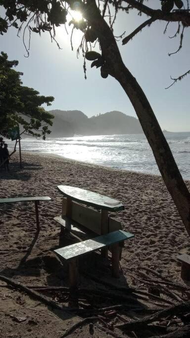Altar Da Praia Vermelha 180° De Vista Para O Mar Ubatuba Exterior photo